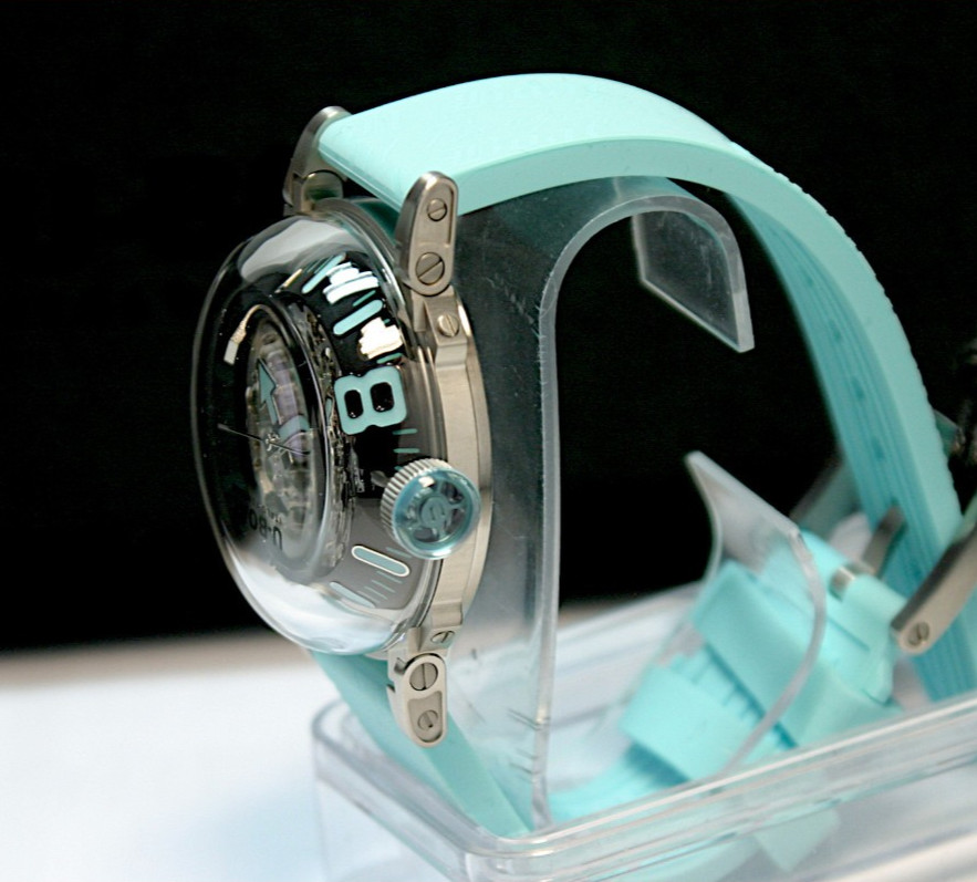 U-Boat U-65 Automatic Ref.: 3345 44mm 5ATM light blue unworn