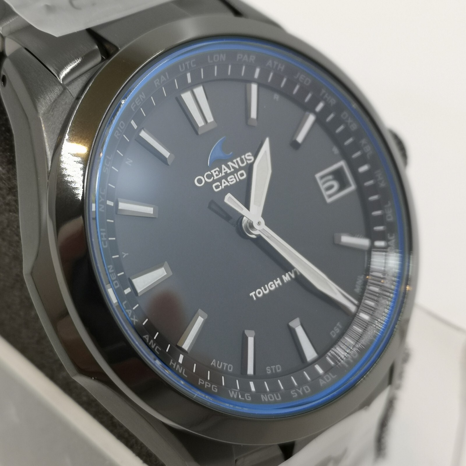 CASIO OCEANUS OCW-S100B-1AJF Black Titanium Radio Solar Men’s Watch New in Box