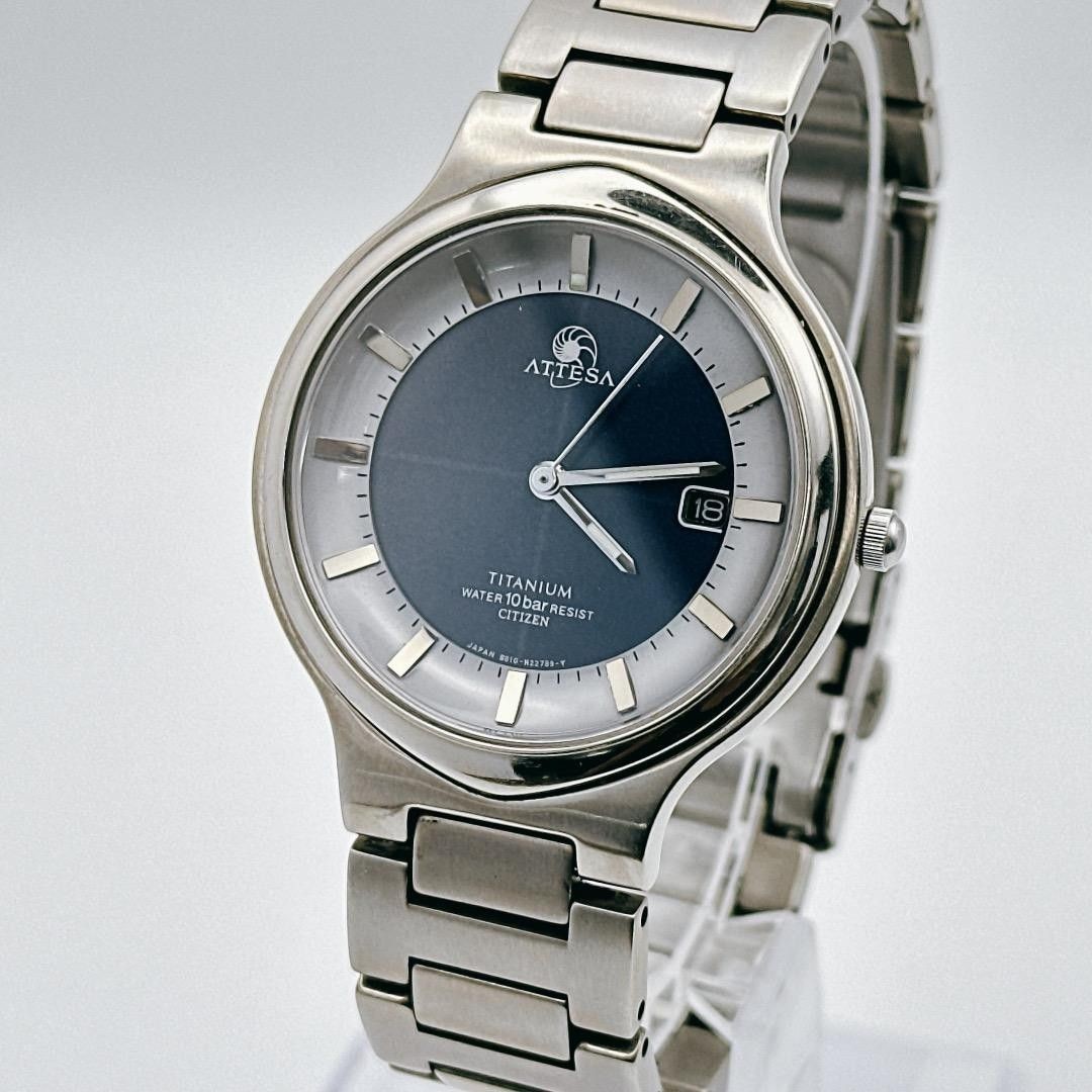 Citizen Attesa Solar-Powered Titanium