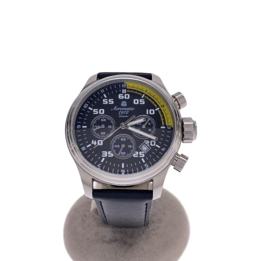 Aeromatic1912 Quartz Watch Strap Analog SS