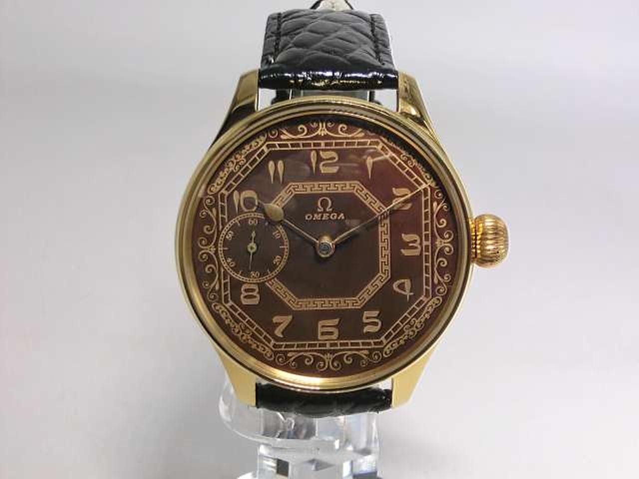 [B1N] Omega Art Deco Style Antique Tonneau Manual Winding Vintage Watch [g4n]