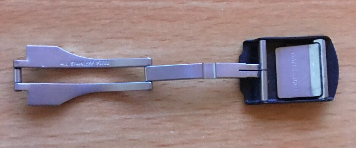 BAUME & MERCIER Deployment Clasp Stainless Steel Vintage 18 mm