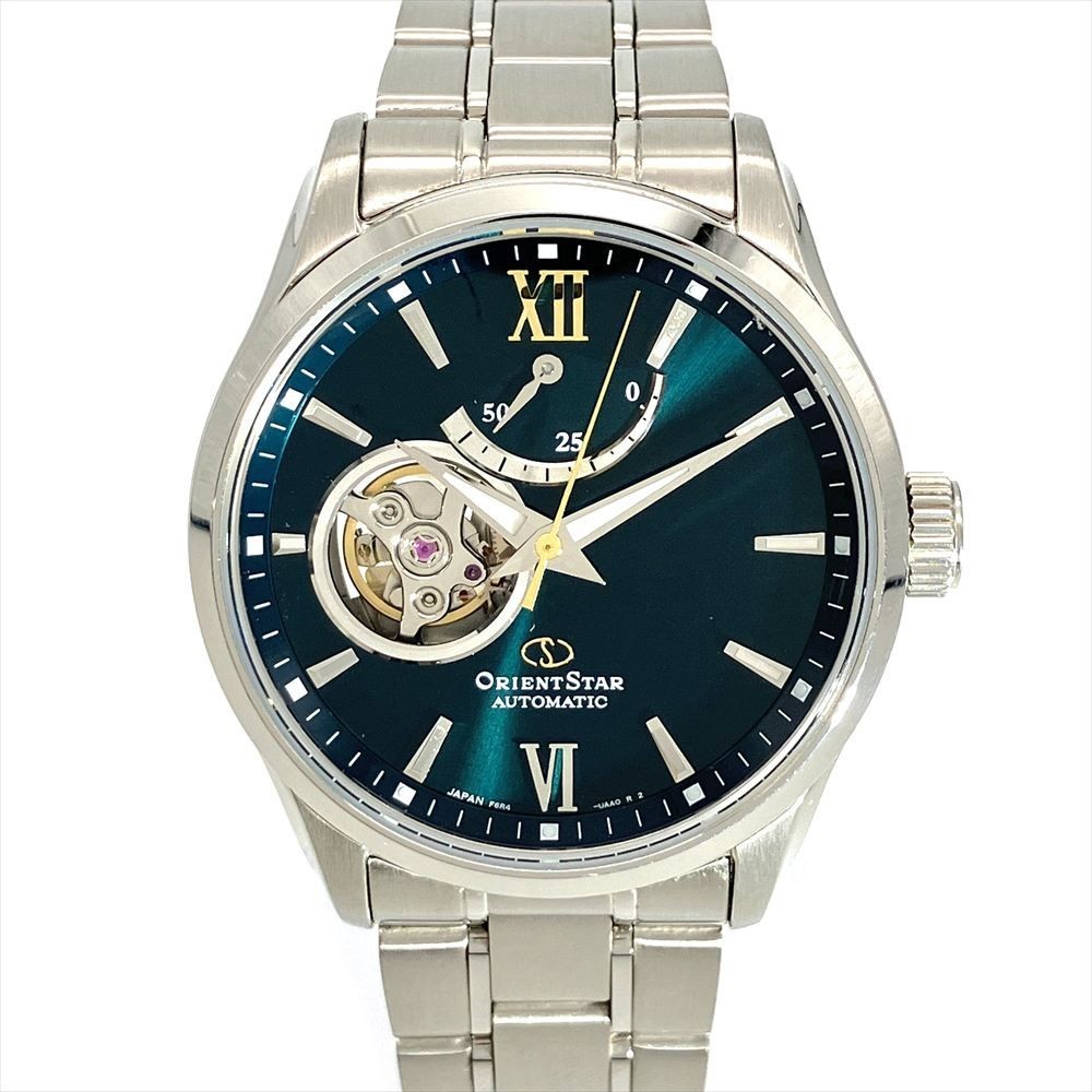 ORIENT F6R4 UAA0 Orient Star Contemporary Semi Skeleton Watch Green Dial Men s U