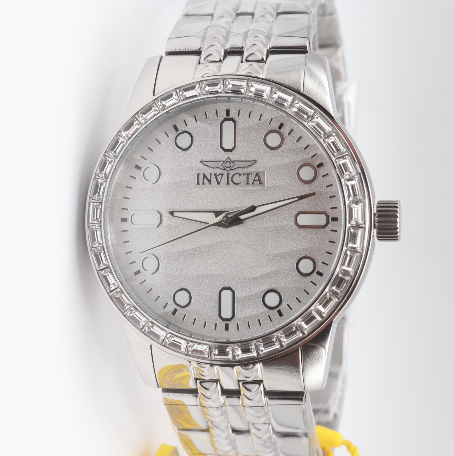 Invicta Men’s 50194 Celestial Quartz PC21 Silver Dial Watch