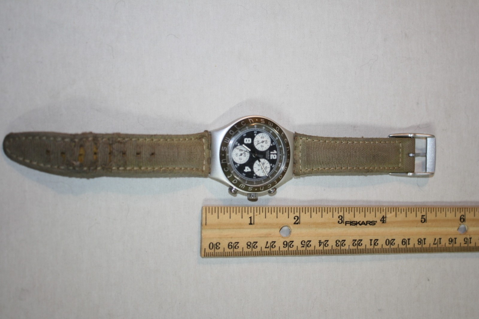 Swatch Irony Chronograph Watch Working New Battery!
