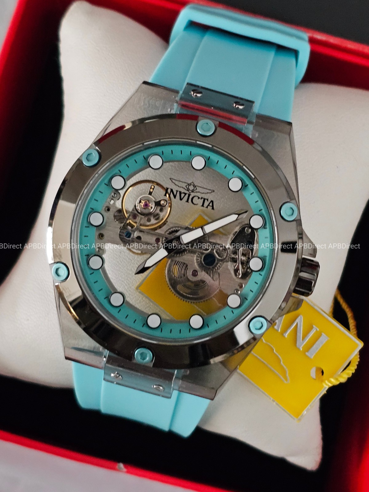 Invicta – Speedway – MECHANICAL – Ghost Bridge MVMNT – Skeleton – mens watch