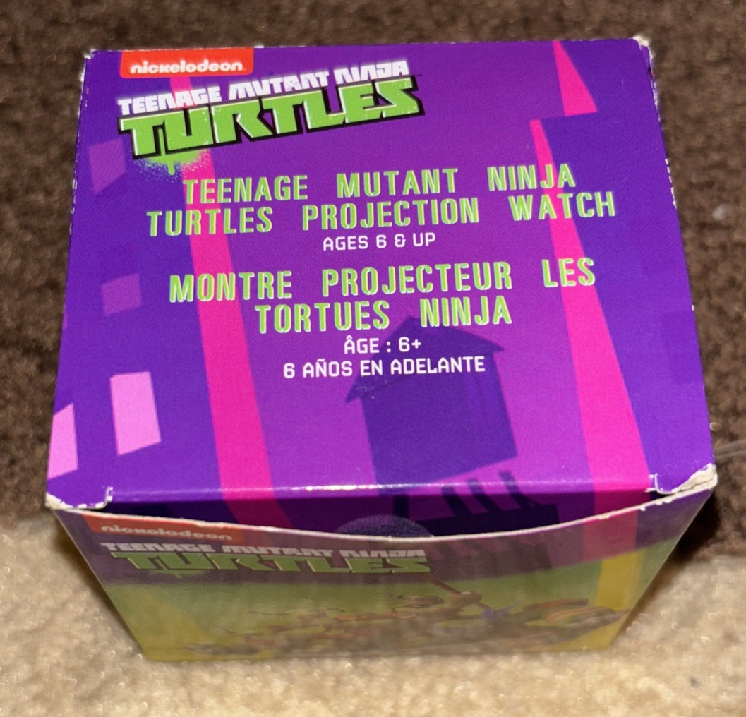 2014~TMNT~Accutime Watch Corp Projection Watch~ Vintage/New