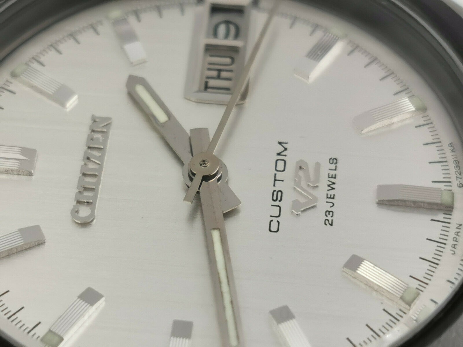 CITIZEN Custom V2 Cal.7290 Automatic 23 Jewels 42X36mm PVD-Coated Aluminum