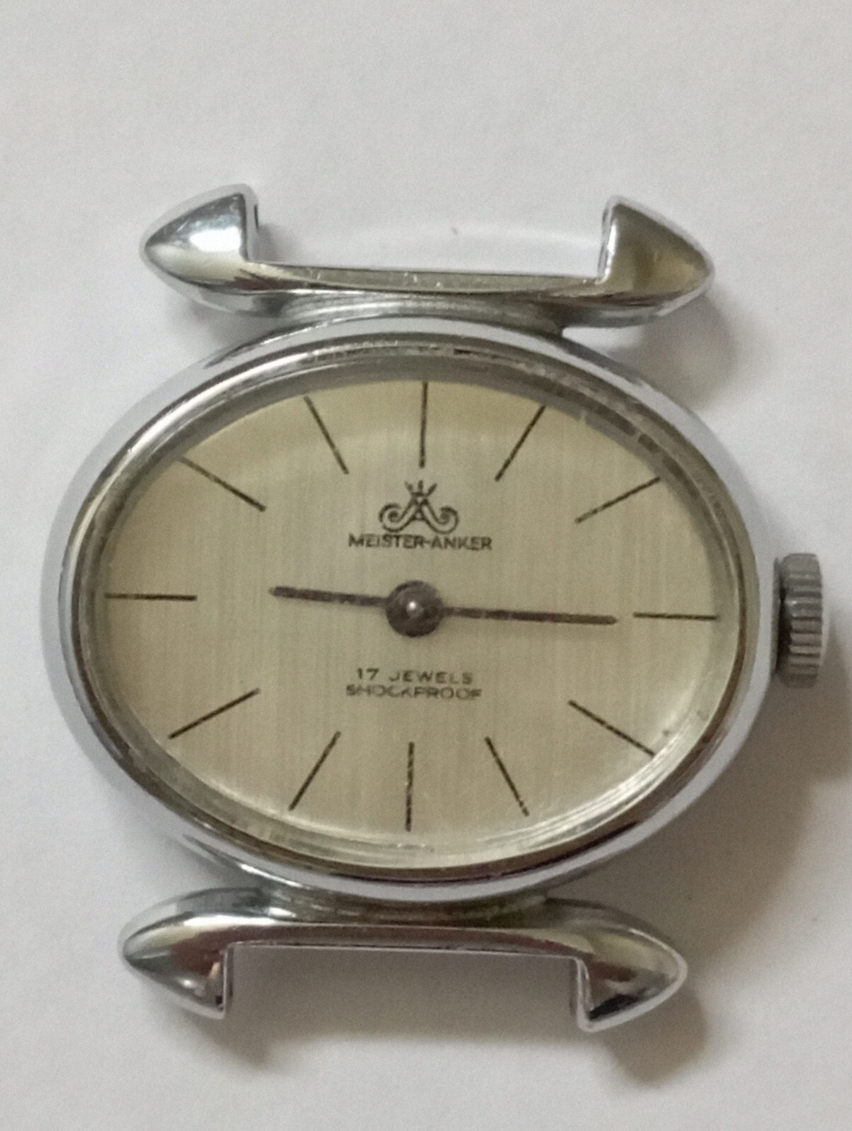 VINTAGE Rare MEISTER ANKER watch working well women lady’s cal. FHF 69 INT