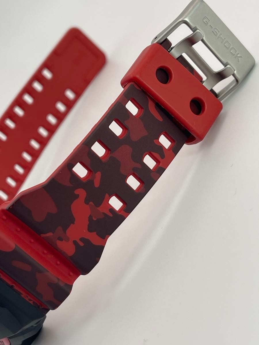 Excellent Condition G SHOCK GLS 8900CM 4JF G LIDE Red Camouflage