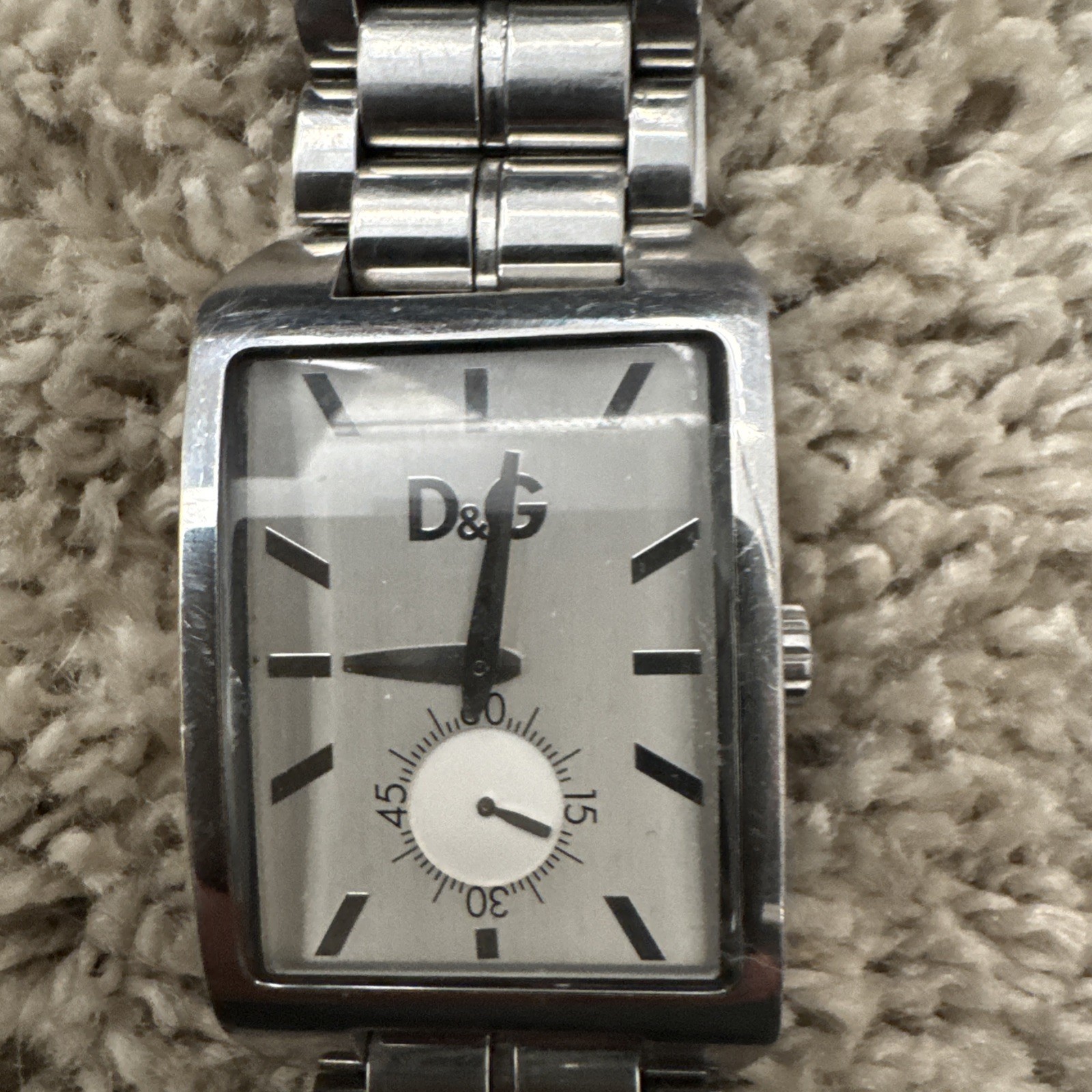 USED – D&G Dolce and Gabbana Mens DW0659 COLORADO Stainless Steel Brand Watch
