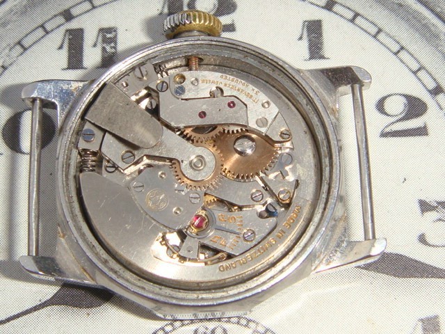 Borgel Taubert mans Mido Multifort West End Watch Co bumper vintage 17 jwl watch