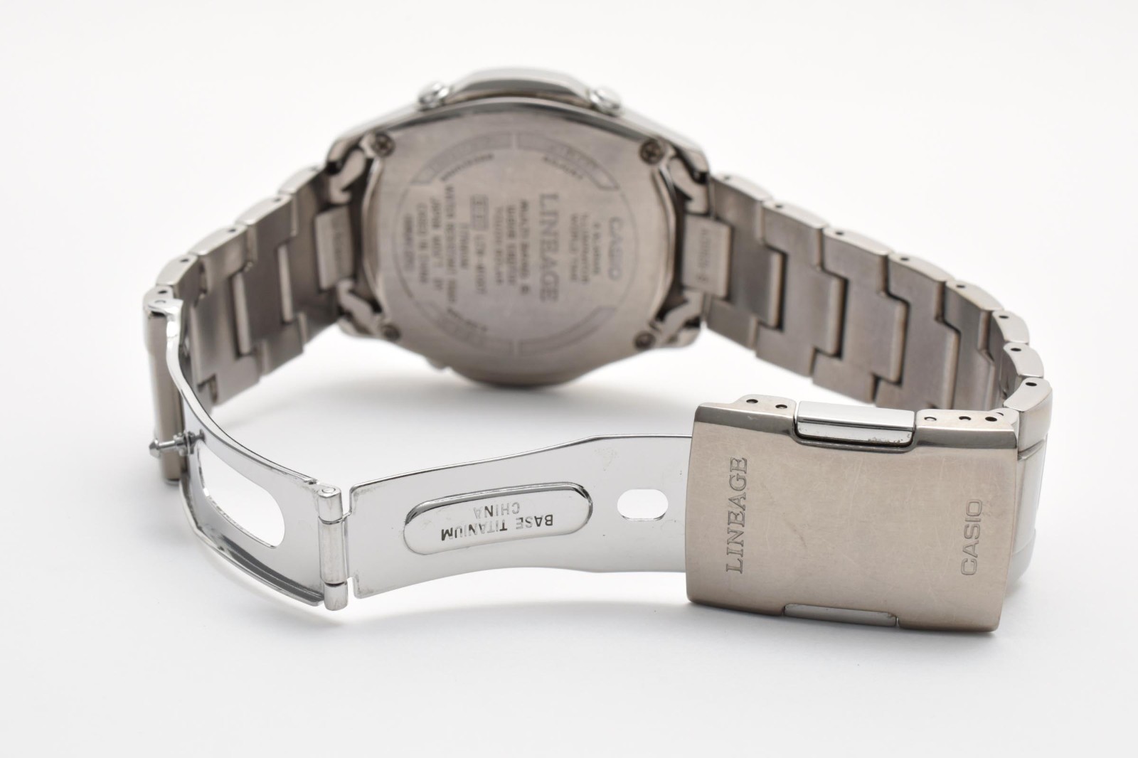 [Exc+5] CASIO Lineage LCW-M100T Titanium Solar Wave Ceptor Men’s Watch 17.5cm