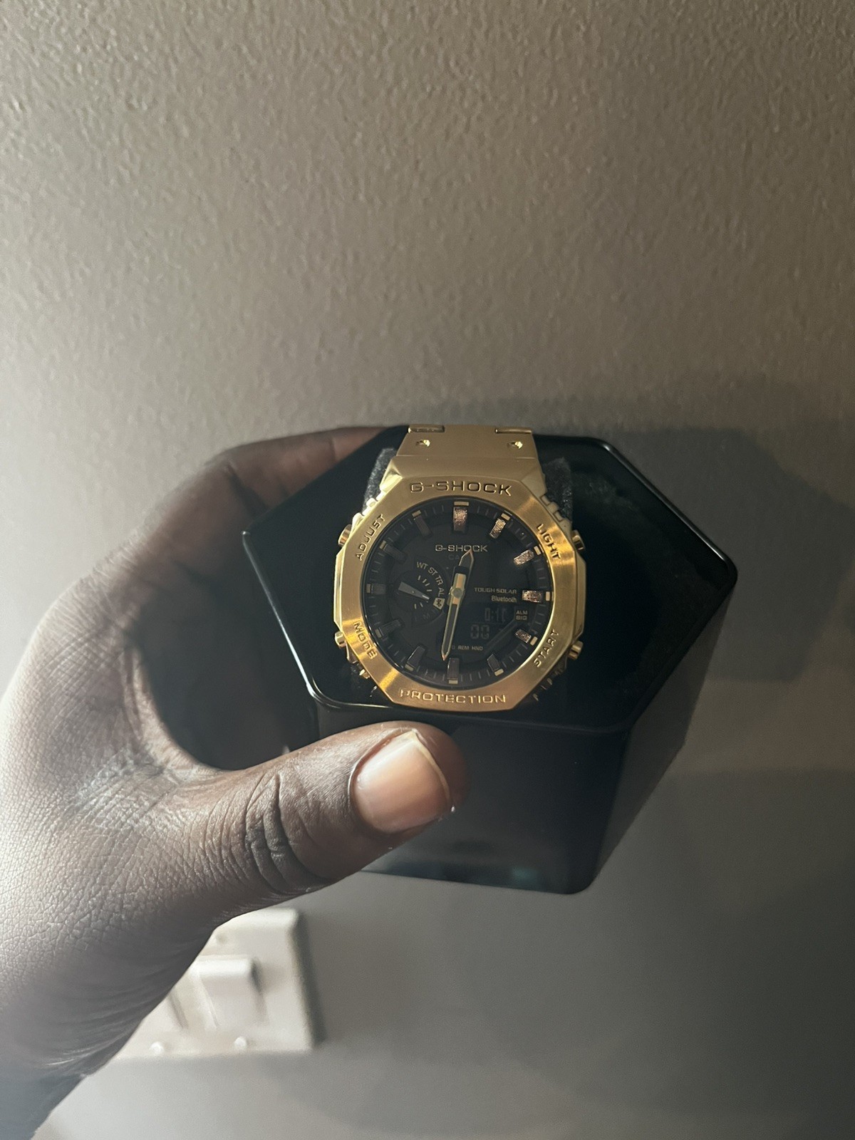 Casio G-Shock Men’s Gold Black Dial Watch GM-B2100GD-9AJF
