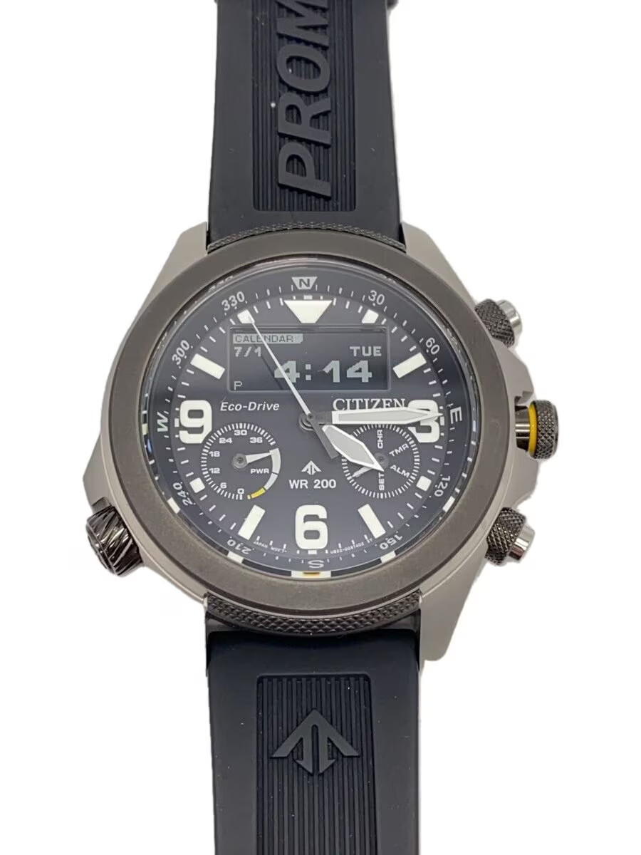 [B1S] Citizen Promaster Land JV1007 07E Eco Drive Combination Watch [z2n]