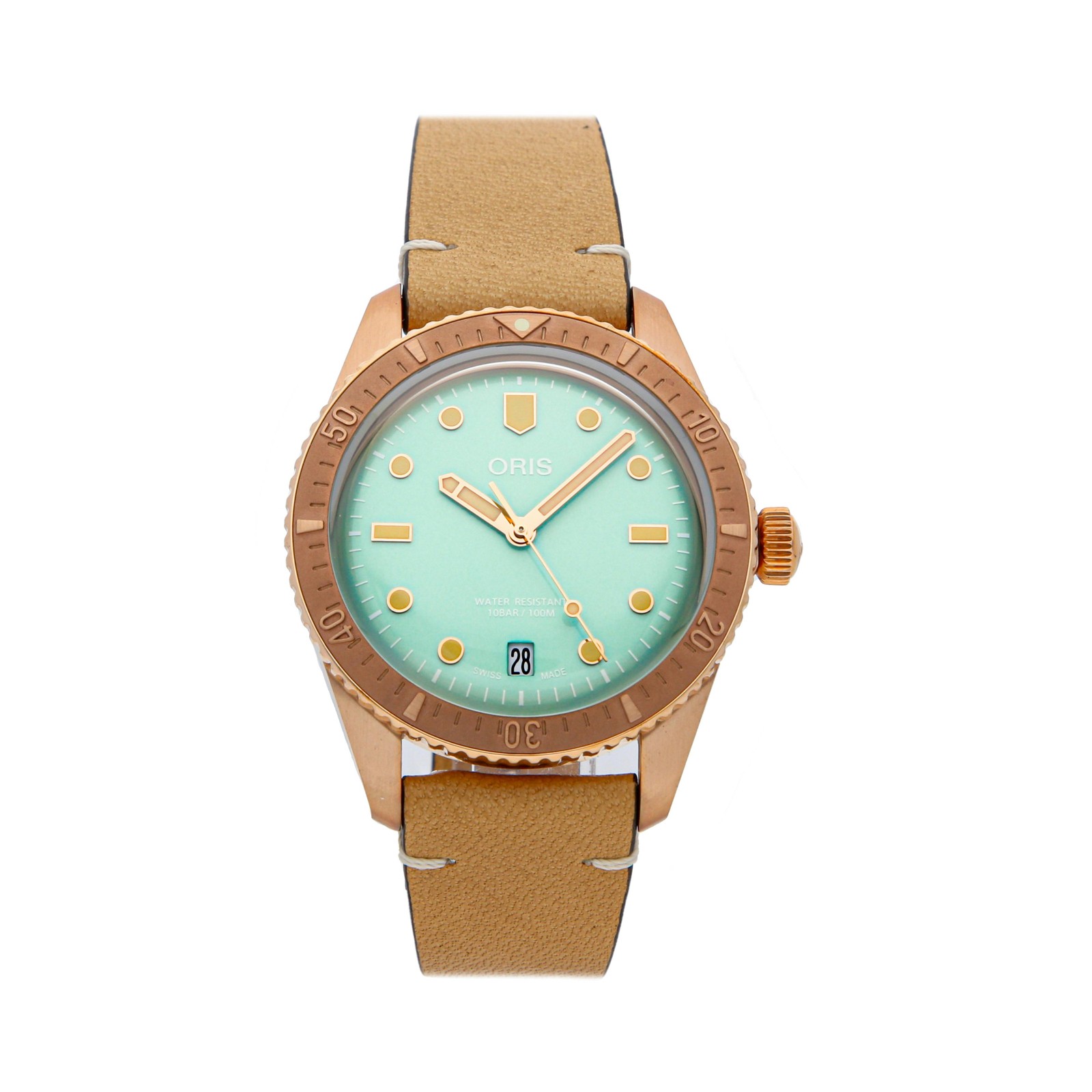 Oris Divers Sixty-Five ‘Cotton Candy’ Bronze 38mm 01 733 7771 3157-07 5 19 04BR